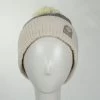 Columbia Sportswear Palmer Peak Repreve Pom Beanie Hat - Ivory -ChicHeadwear Haven 476736