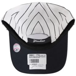 '47 BRAND New York Yankees Pinstripe MVP Strapback Baseball Cap -ChicHeadwear Haven 477051