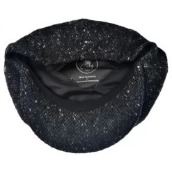 Donegal Marl Tweed Wool Newsboy Cap -ChicHeadwear Haven 57488
