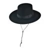 Made In The USA - Classics Wool Felt Bolero Hat -ChicHeadwear Haven 59171