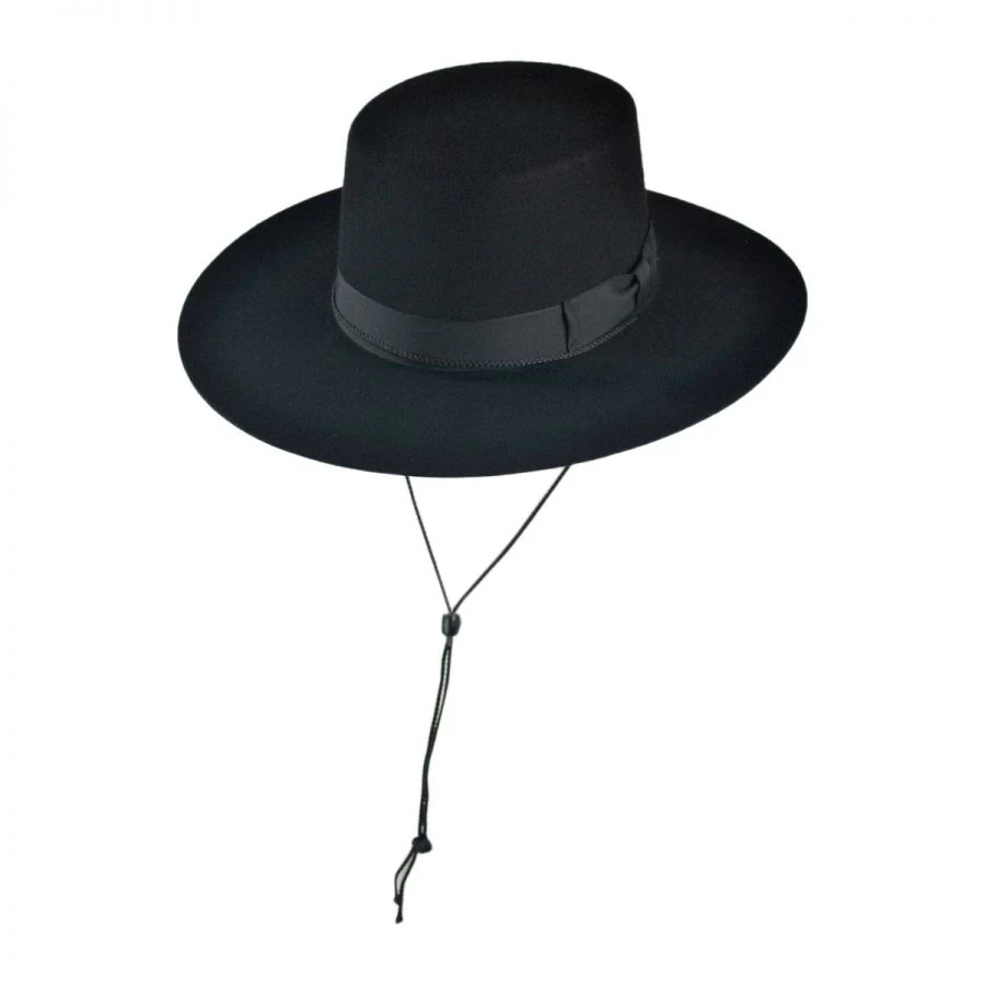 Made In The USA - Classics Wool Felt Bolero Hat 3 Made In The USA - Classics Wool Felt Bolero Hat