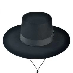 Made In The USA - Classics Wool Felt Bolero Hat 6 Made In The USA - Classics Wool Felt Bolero Hat -ChicHeadwear Haven 59174