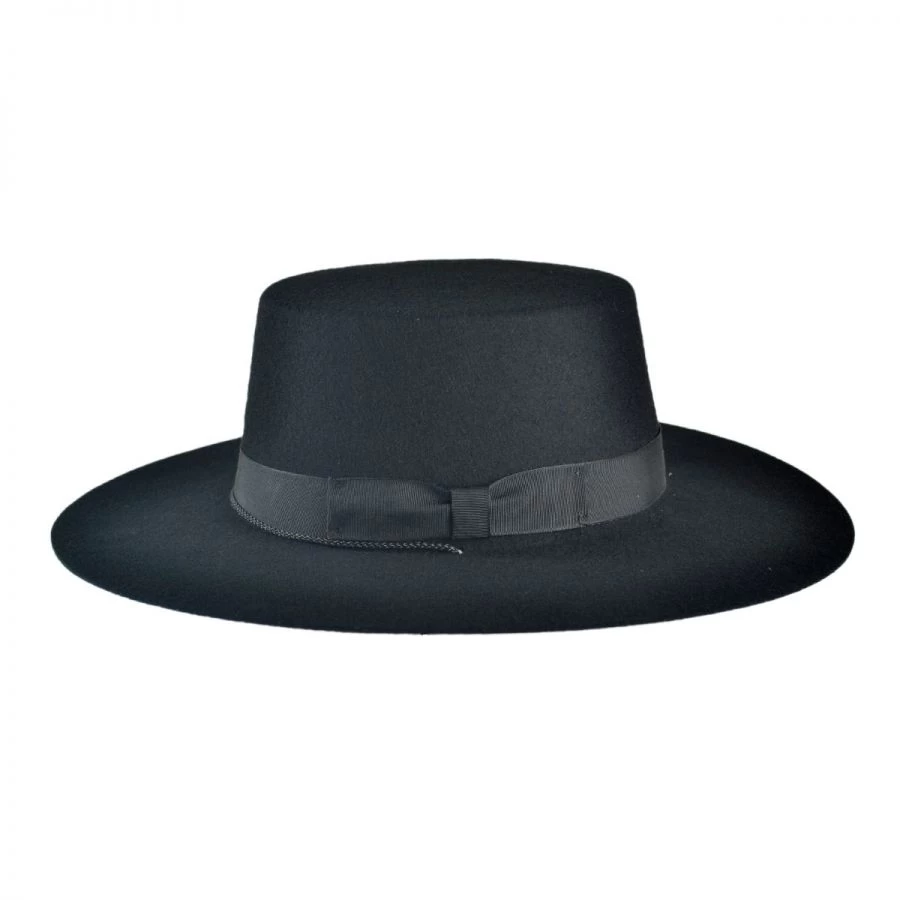 Made In The USA - Classics Wool Felt Bolero Hat 5 Made In The USA - Classics Wool Felt Bolero Hat - Image 3
