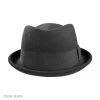 Crushable Wool Felt Diamond Crown Fedora Hat 2 Crushable Wool Felt Diamond Crown Fedora Hat -ChicHeadwear Haven 6353