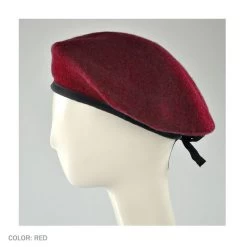 Wool Military Beret 7 Wool Military Beret -ChicHeadwear Haven 65573