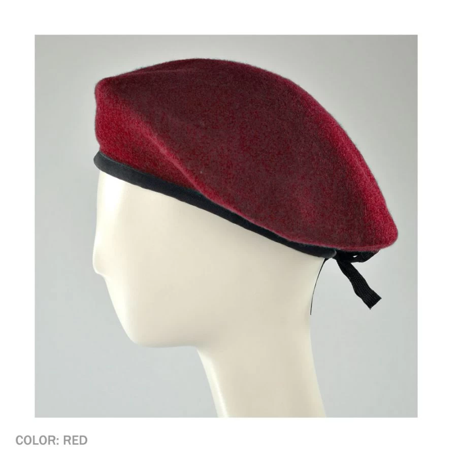Wool Military Beret 5 Wool Military Beret - Image 3
