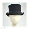 Mid Crown Wool Felt Top Hat -ChicHeadwear Haven 6830