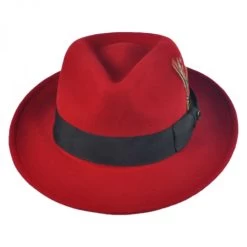 Pachuco Crushable Wool Felt Fedora Hat