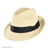 Panama Straw Trilby Fedora Hat -ChicHeadwear Haven 6989