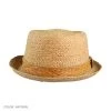Raffia Straw Diamond Crown Fedora Hat 2 Raffia Straw Diamond Crown Fedora Hat -ChicHeadwear Haven 7037