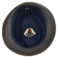 Weathered Cotton Trilby Fedora Hat -ChicHeadwear Haven 73598