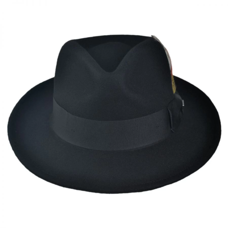 C-Crown Crushable Wool Felt Fedora Hat 3 C-Crown Crushable Wool Felt Fedora Hat