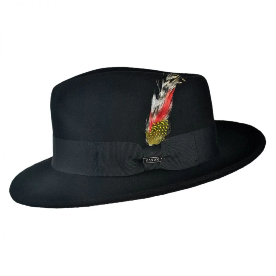 C-Crown Crushable Wool Felt Fedora Hat 4 C-Crown Crushable Wool Felt Fedora Hat - Image 2