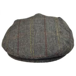 Tweed Wool Blend Ivy Cap
