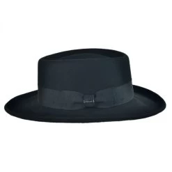 Crushable Wool Felt Gambler Hat -ChicHeadwear Haven 77375