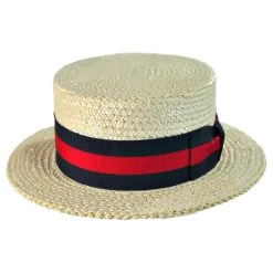 Italian Straw Skimmer Hat