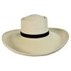 Sam Houston Planter Guatemalan Palm Leaf Straw Hat -ChicHeadwear Haven 86957