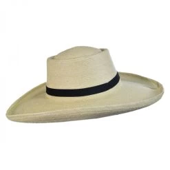 Sam Houston Planter Guatemalan Palm Leaf Straw Hat -ChicHeadwear Haven 86960