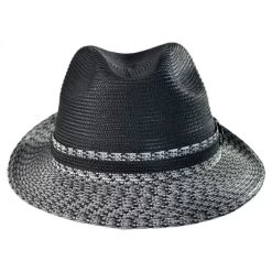 Bailey Mannesroe Polybraid Straw Fedora Hat