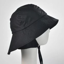 The Sou'wester Waxed Cotton Bucket Hat -ChicHeadwear Haven 92074