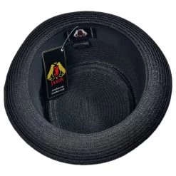 Toyo Straw Braid Pork Pie Hat -ChicHeadwear Haven 92632