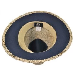 Seagrass Straw Safari Fedora Hat 7 Seagrass Straw Safari Fedora Hat -ChicHeadwear Haven 92704