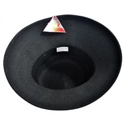 Big Bow Toyo Straw Lampshade Hat -ChicHeadwear Haven 96421