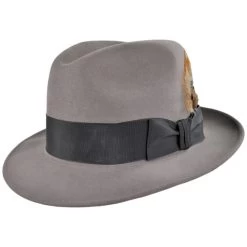 Stetson Saxon Fur Felt Fedora Hat