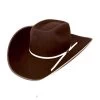 RESISTOL Tuff Hedeman Collection Snake Eyes Wool Felt Western Hat -ChicHeadwear Haven size 7 1 2
