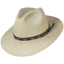 Bailey Cutler Panama Straw Fedora Hat -ChicHeadwear Haven size l 2
