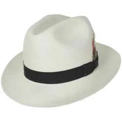 Bailey Hanson Shantung LiteStraw Fedora Hat -ChicHeadwear Haven size l 9