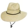 Panama Jack Aussie Palm Straw Lifeguard Hat -ChicHeadwear Haven size one size fits most