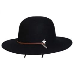 Bird And Feather Wool Felt Hat
