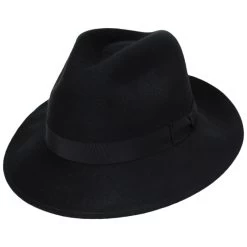 Bailey Criss Wool LiteFelt Long Teardrop Fedora Hat