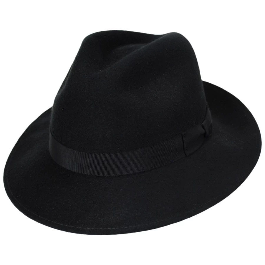 Bailey Criss Wool LiteFelt Long Teardrop Fedora Hat 3 Bailey Criss Wool LiteFelt Long Teardrop Fedora Hat