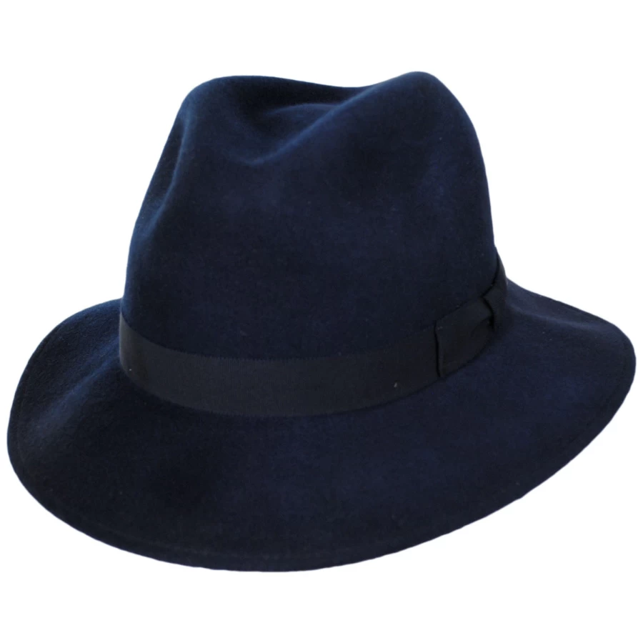 Bailey Criss Wool LiteFelt Long Teardrop Fedora Hat 5 Bailey Criss Wool LiteFelt Long Teardrop Fedora Hat - Image 3